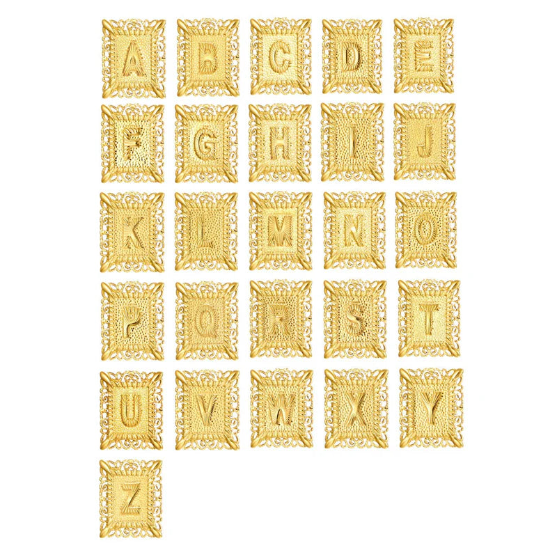Croix Collier Initiale Set | Or