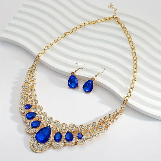 Maevina Saphir Bijou Set | Or
