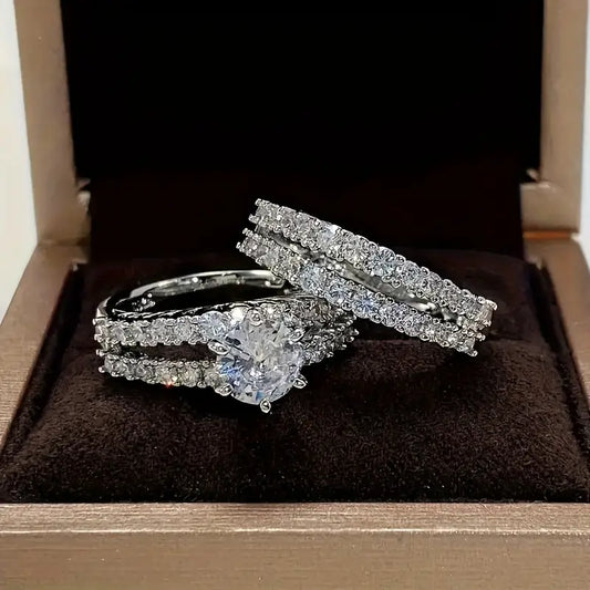 Eternal Radiance Bague Set | Or