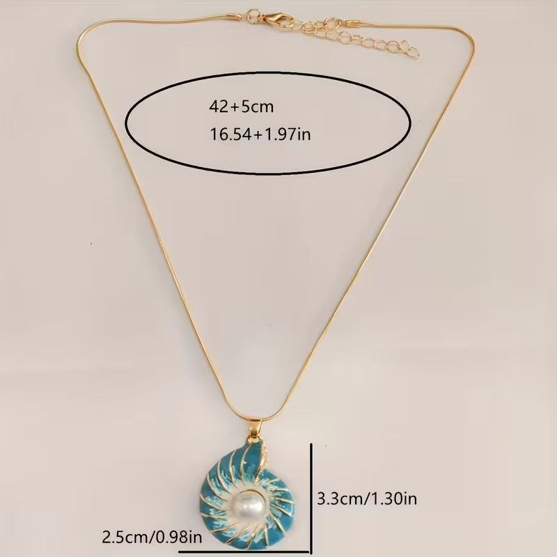 Seashell Perle Or Collier