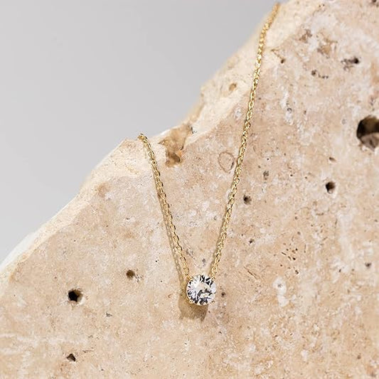 Aurora Cristal Collier | Or