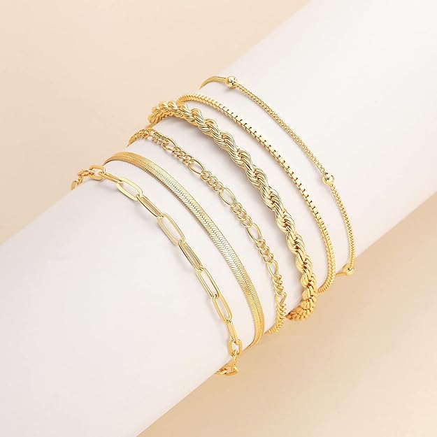 Isabella Vernetta bracelet set | Or