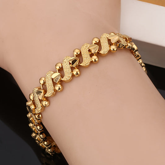 Lily Ornate Vague Bracelet | Or