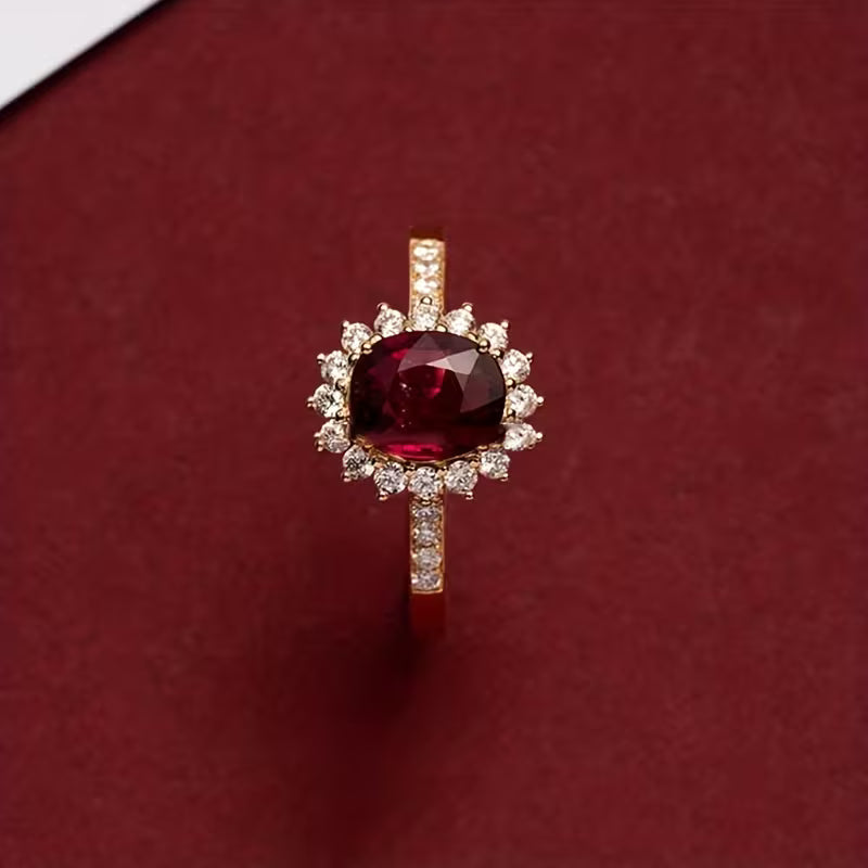 Empress Rouge Bague | Or