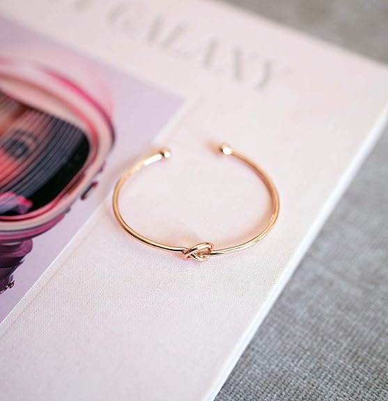 Amour Nœud Infini Bracelet | Or