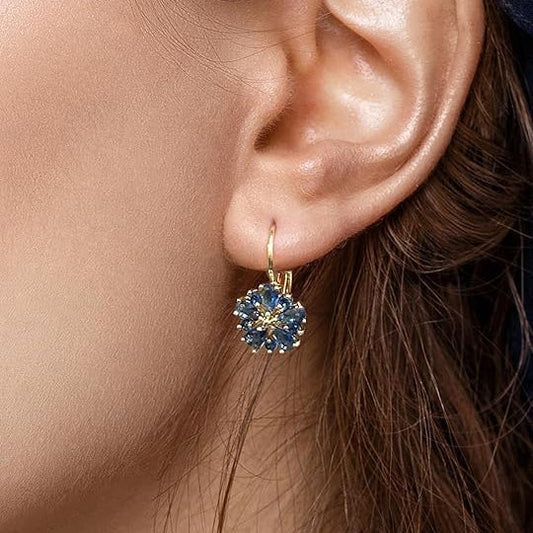 Calina Fleur Boucles d'Oreilles | Or