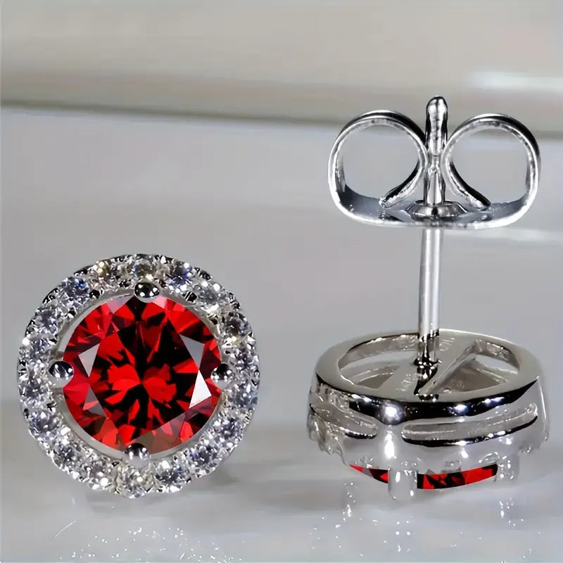 Lúcia Rosavelle Boucles d'Oreilles | Or Blanc