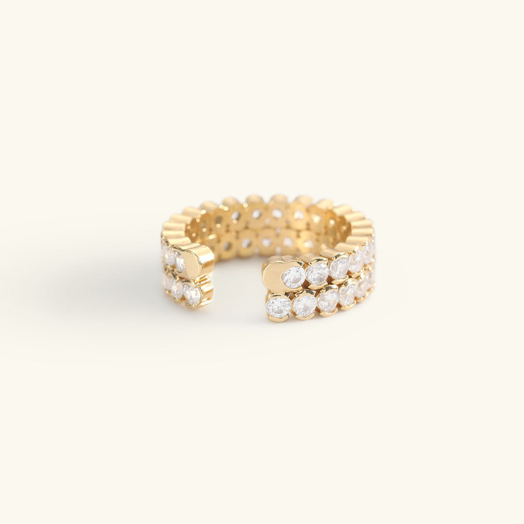 Cassandra Studded Or Bague