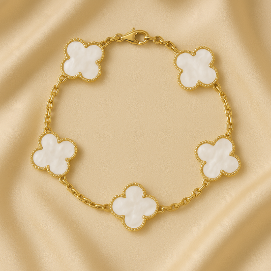 Trinity Bracelet Blanc