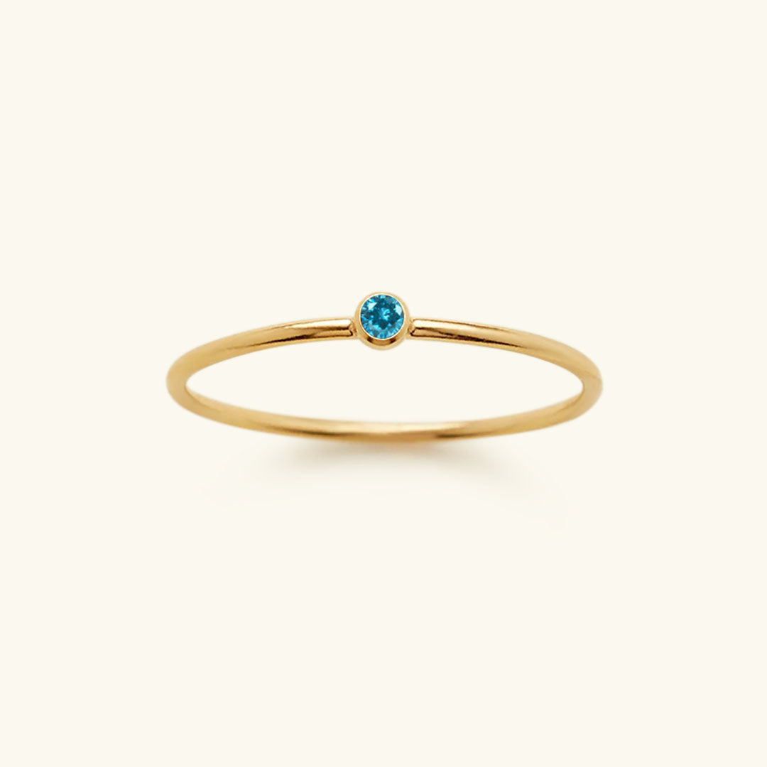Amelia Pierre de Naissance Empilable Bague