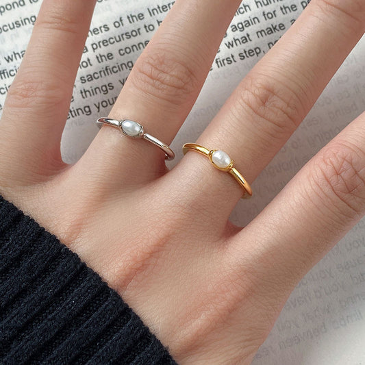 Baroque Perle Bague
