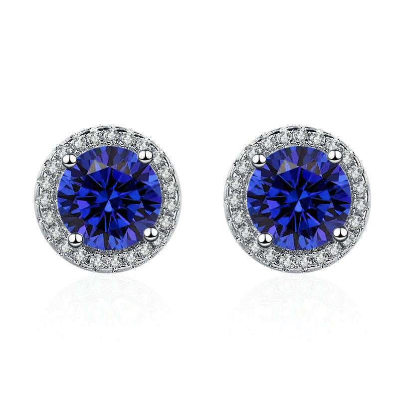 Lúcia Celestine Boucles d'Oreilles | Or Blanc