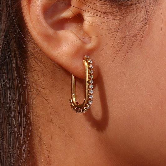 Georgia Diamant Boucles d'Oreilles
