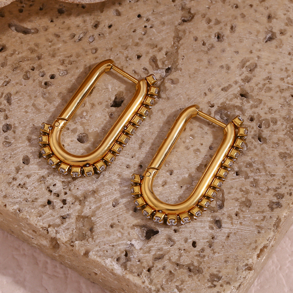 Georgia Diamant Boucles d'Oreilles