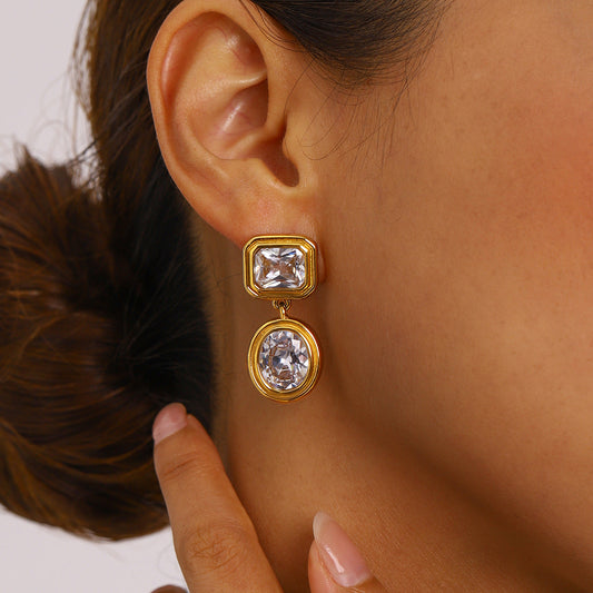 Amanda Diamant Boucles d'Oreilles