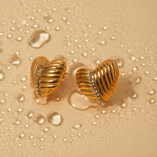 Selene Or Boucles d'Oreilles