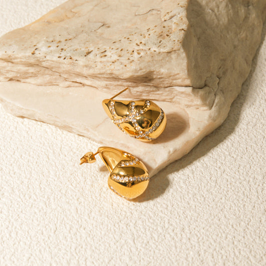 Linnea Or Boucles d'Oreilles