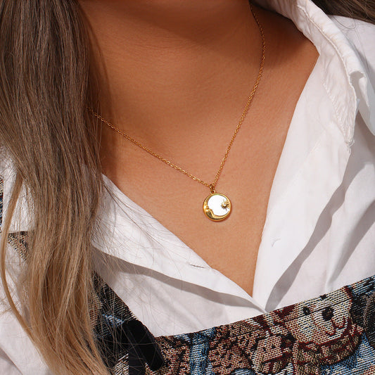 Evangeline Lunar Or Collier