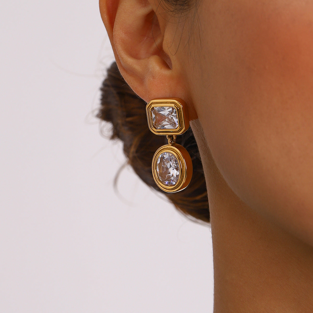 Amanda Diamant Boucles d'Oreilles