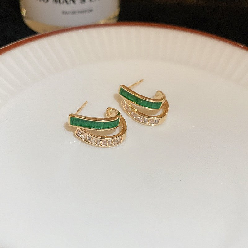 Chloé Feuillage Boucles d'Oreilles | Or