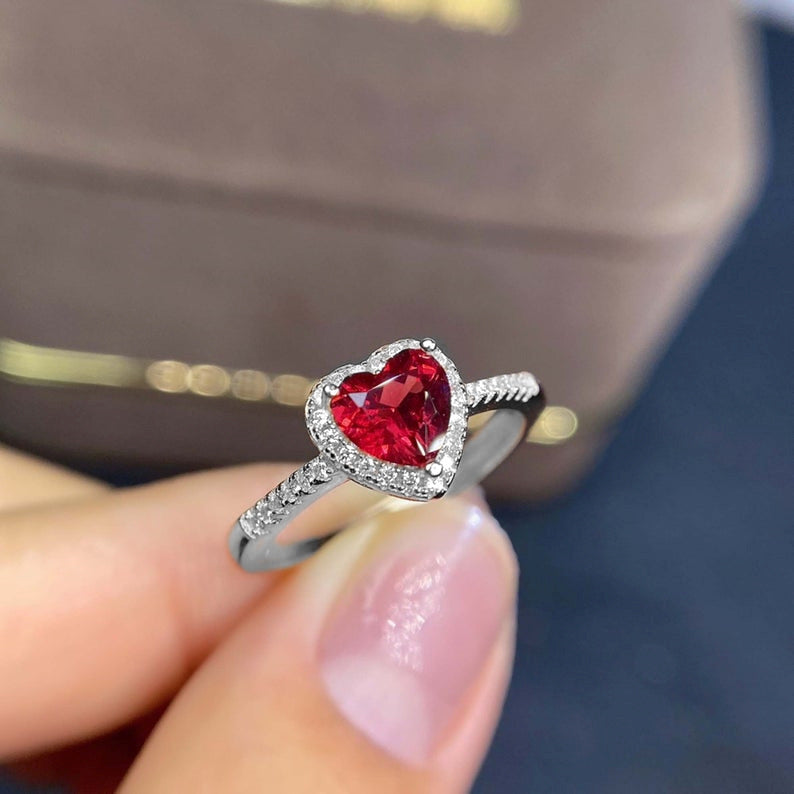 Delara Carmessia Bague | Or Blanc