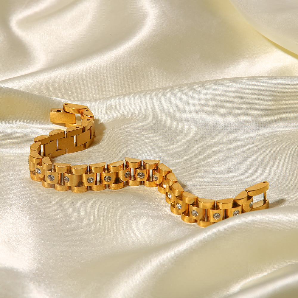 Or Watchband Bracelet