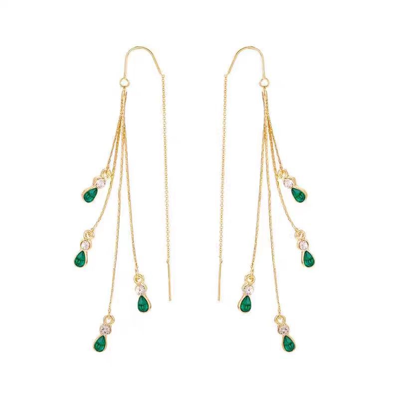 Calista Moreau Tassel Boucles d'Oreilles | Or