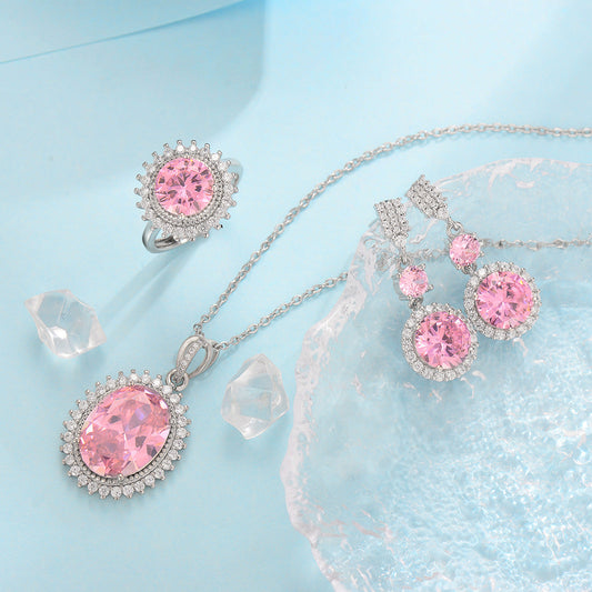 Aurielle Solwyn Bleu Set | Or Blanc