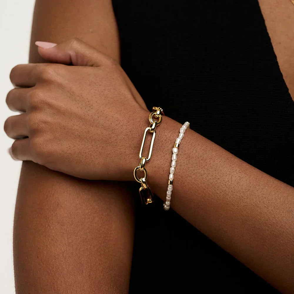 Maillon T-Bar Bracelet | Or