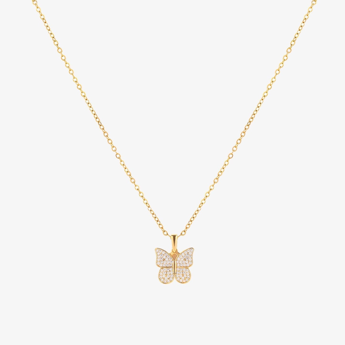 Radiant Papillon Collier | Or
