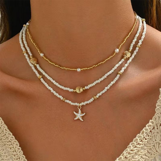 Le Coastal Layers Collier Set