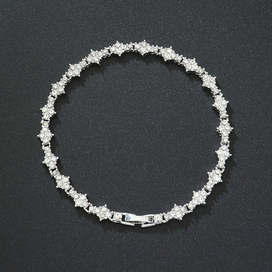 Classique Cluster Bracelet Tennis | Or