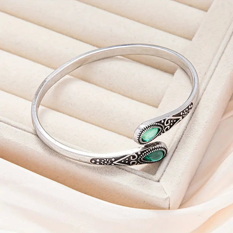 Esmeralda Devereux Bracelet | Or Blanc