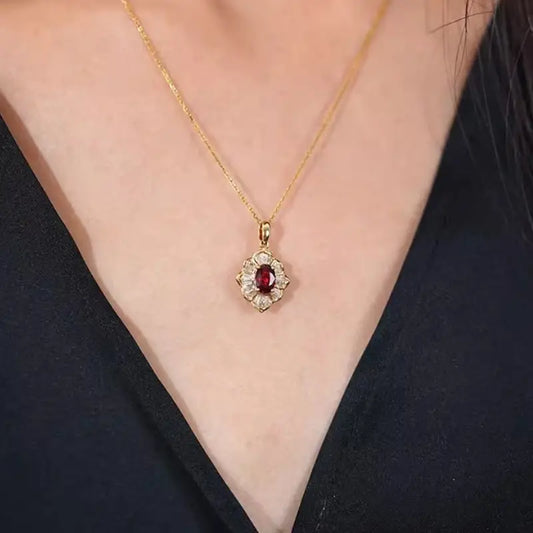 Kavella Solcrimson Collier | Or