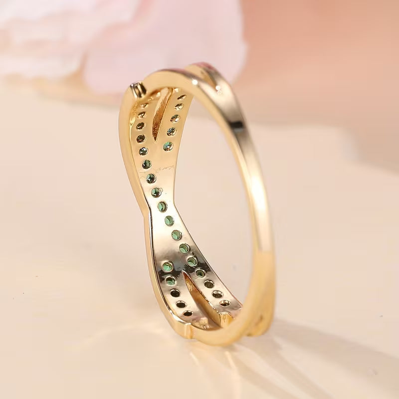 Émeraude Flow Bague | Or