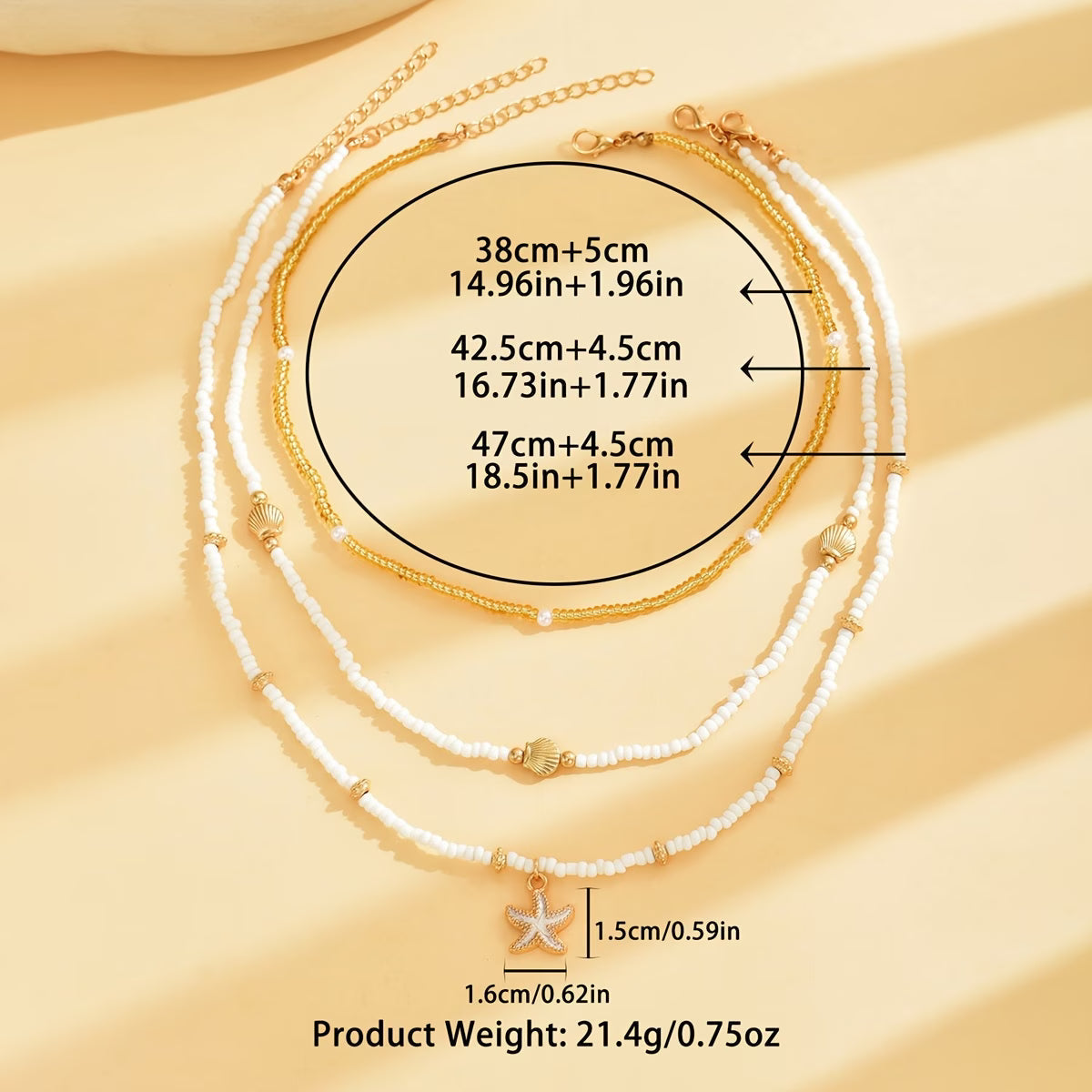 Le Coastal Layers Collier Set