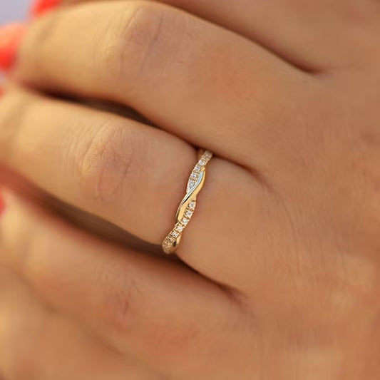 Two Style Accent Bague | Or