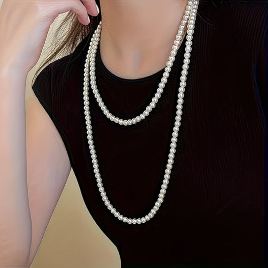 Timeless Double Perle Collier