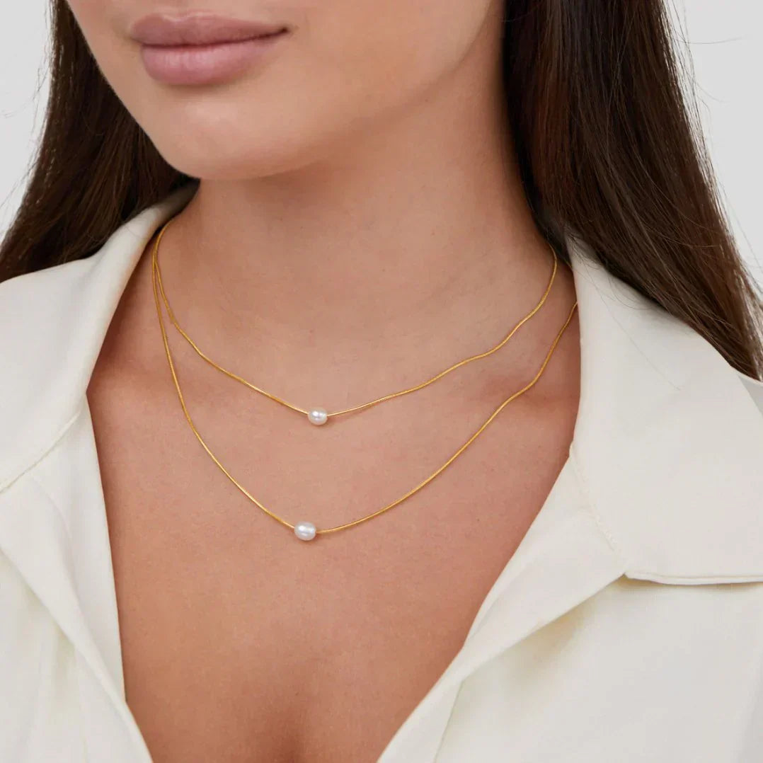 Sophisticated Superposé Perle Collier