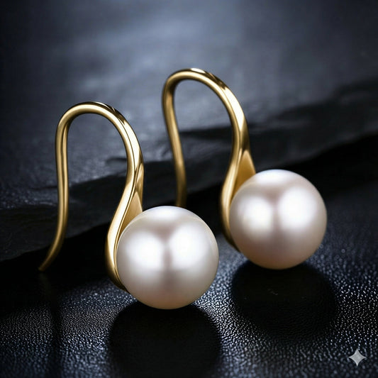 Le Signature Perle Boucles d'Oreilles