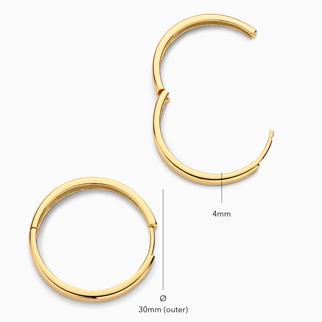 Gia Statement Créoles | Or