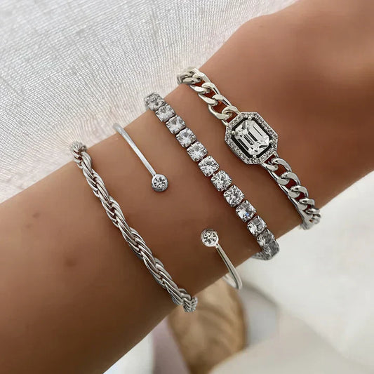 Domitia Calvina Bracelet Set | Or