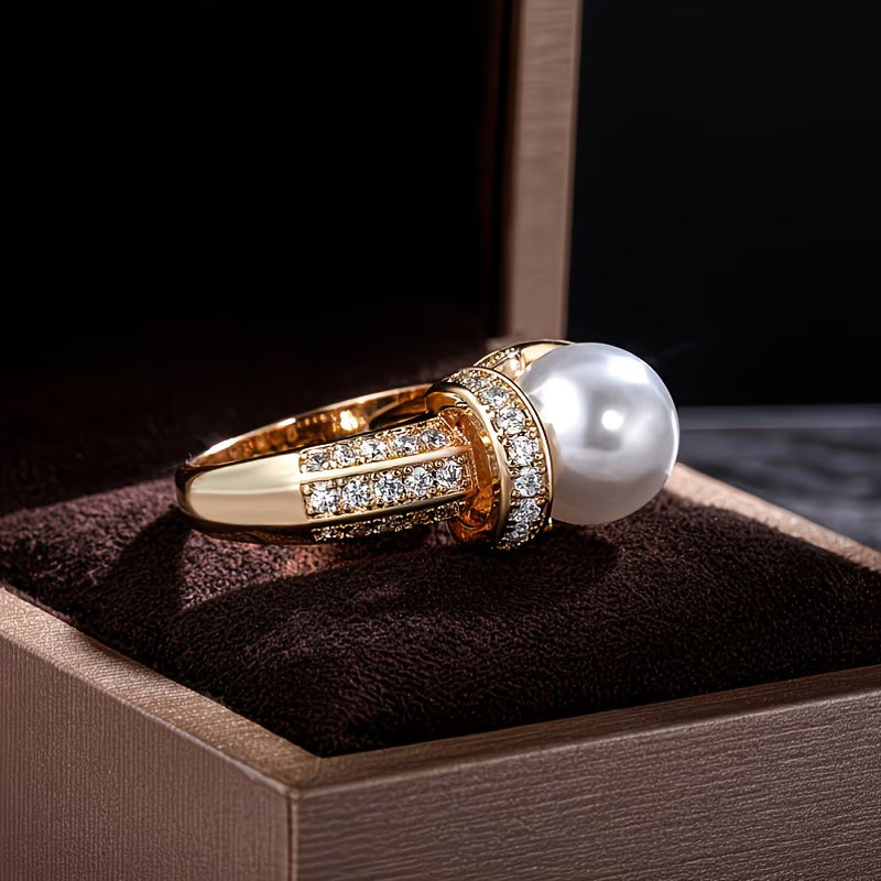 Le Couronne Perle Bague