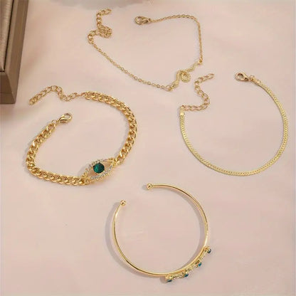 Serpina Veyra Bracelet Set | Or