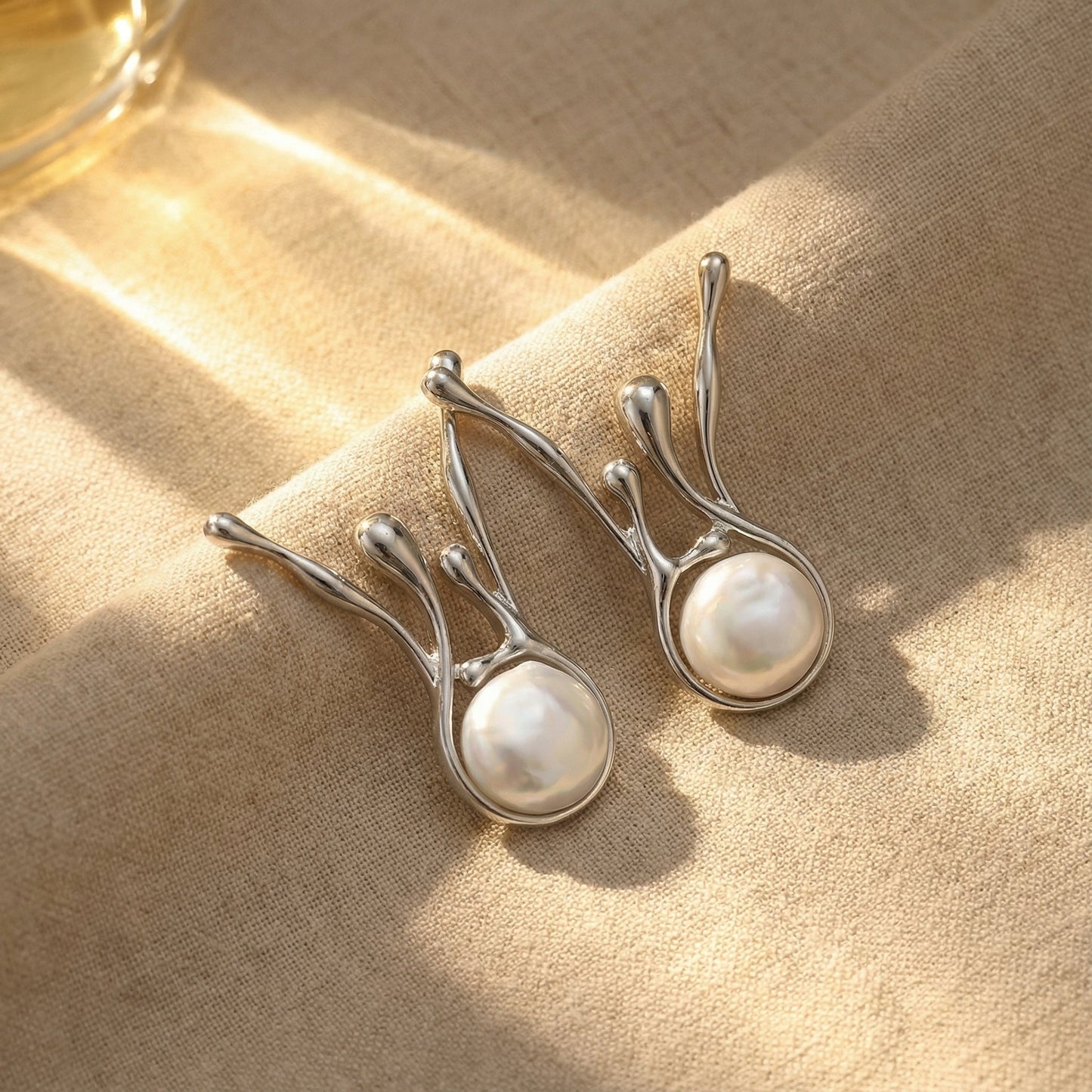 Artisan Perle Boucles d'Oreilles