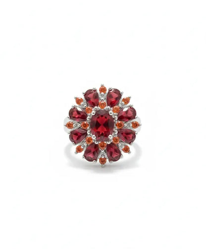 Scarlet Petal Bague | Or