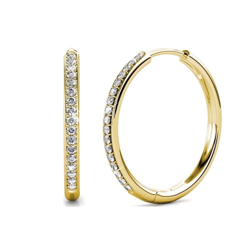 Sorel Pavé Boucles d'Oreilles | Or