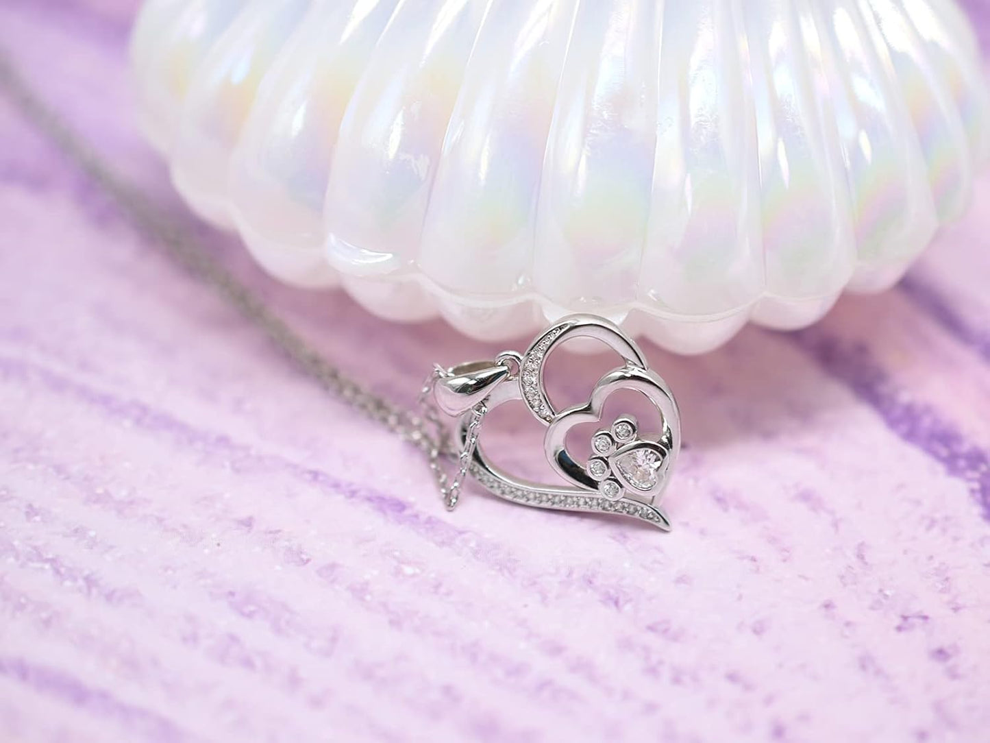 Inolt™ | Patte & Cœur Collier en Argent