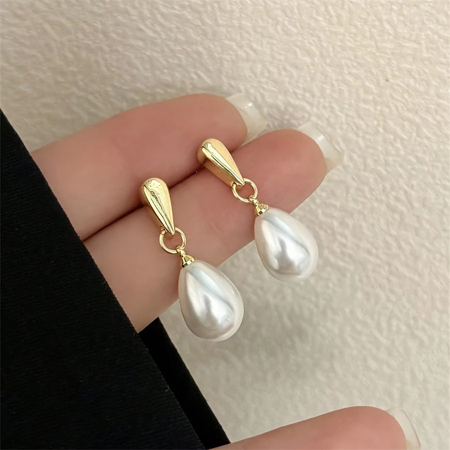 Floating Perle Boucles d'Oreilles