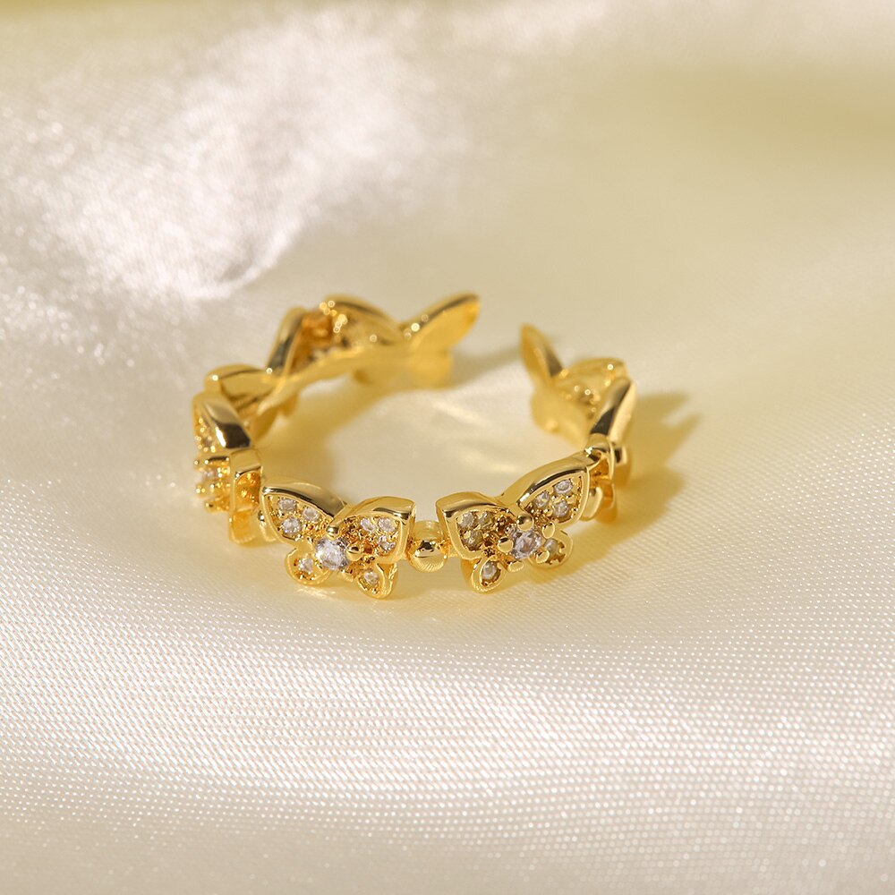 Colleen Papillon Or Bague